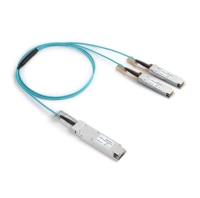 800G OSFP to 2x400G QSFP-DD AOC
